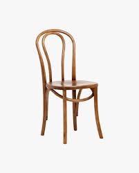 BISTRO CHAIR BROWN WOOD
