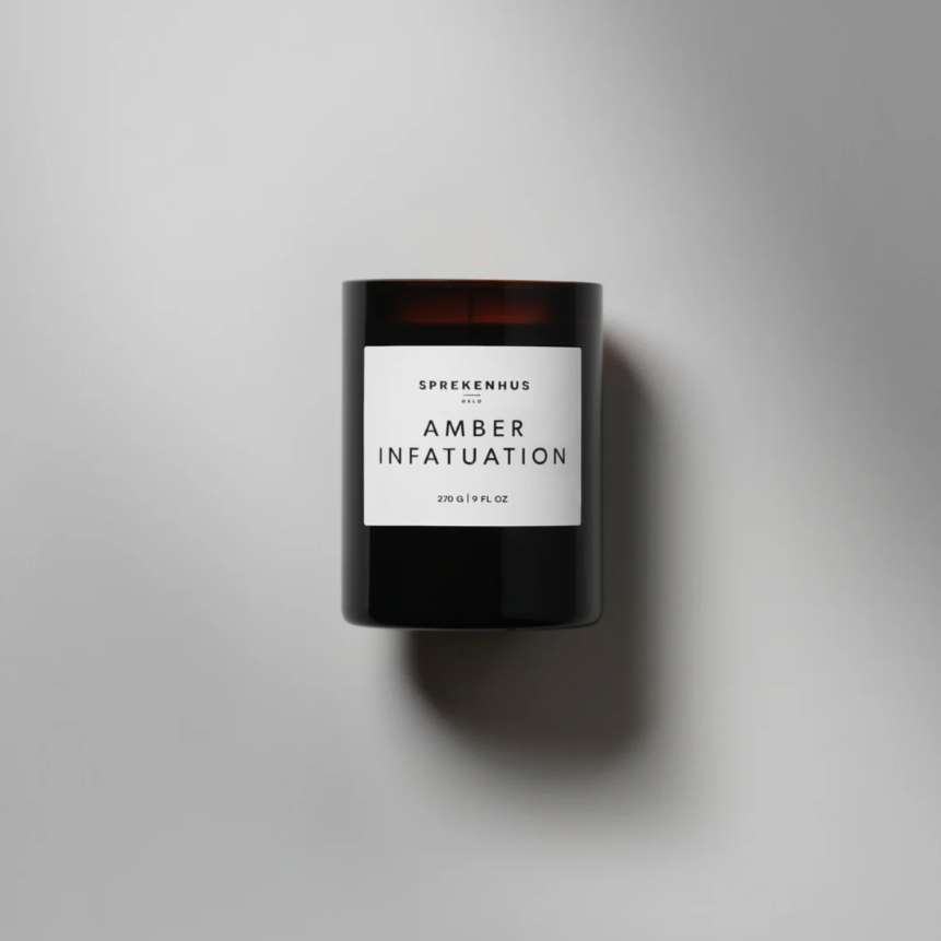 Scented candle 270g Amber